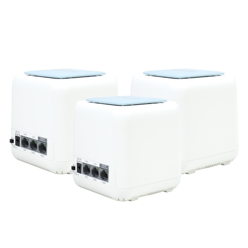 Pachet sistem Mesh Wi-Fi PNI GB1200 Gigabit si 1bc Cablu de retea plat S/STP CAT8 PNI U8015W 1.5m - Img 3