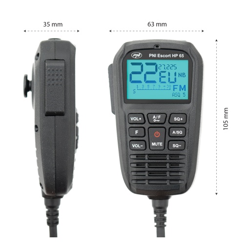 Pachet statie radio CB PNI Escort HP 65 ASQ si Antena CB PNI Extra 48 - Img 10