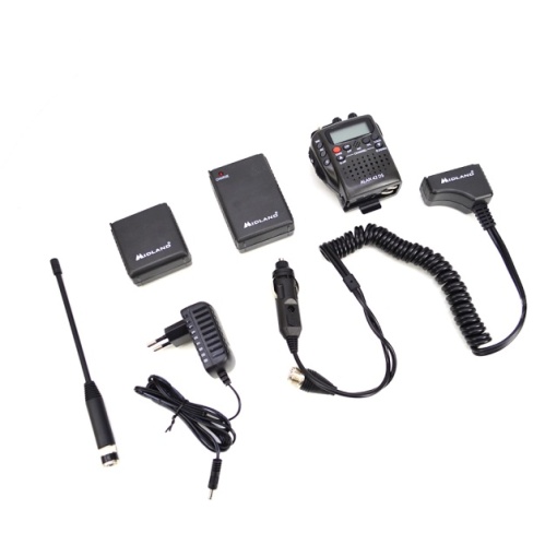 Pachet statie radio CB portabila Midland Alan 42 DS, cu Squelch Automat Digital, 12V + Antena CB PNI ML100, lungime 100 cm, 26-30MHz, magnet 125mm inclus - Img 5