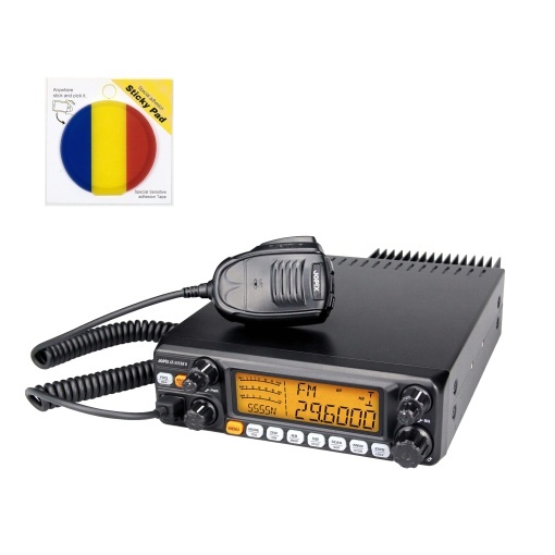 Pachet Statie radioamatori PNI Jopix AT-5555N II, AM, FM, SSB si Sticky Pad Drapel inclus - Img 12