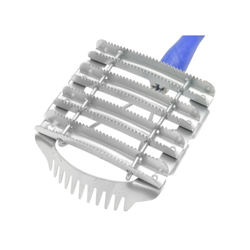 Perie tesala metalica patrata pentru cai cu piaptan pentru coama Breckner Germany - Img 4