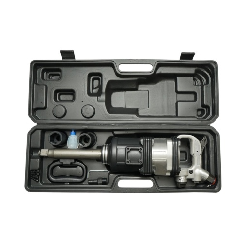 Pistol pneumatic de impact Pinless Hammer profesional 1 inch, cuplu 3600Nm, 3 trepte de putere R/L, presiune 8 bar, tubulare 32mm, 33mm incluse Breckner Germany - Img 3
