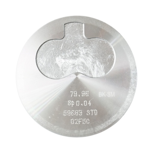 Piston motor echipat STD 80mm Dacia Papuc 1.9D Q cu segmenti 2x2x3mm, bolt si sigurante Breckner Germany - Img 3