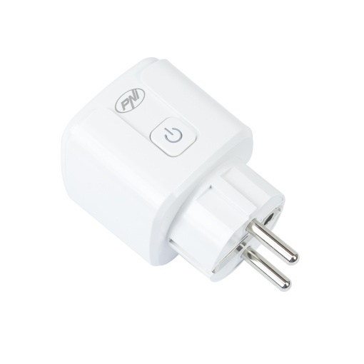 Priza inteligenta PNI SmartHome WP800 WiFi control prin internet, App Tuya Smart, compatibila cu Amazon Alexa si Google Home, masoara consumul de energie - Img 5