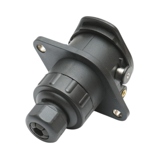 Priza remorca 7 pini 24V ABS/EBS universala cod OEM 8JB007645-021 Breckner Germany - Img 2