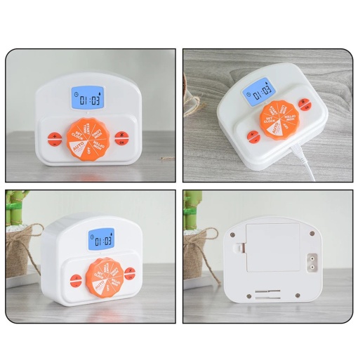 Programator pentru irigare PNI BX-6609, display LCD, alb - Img 8