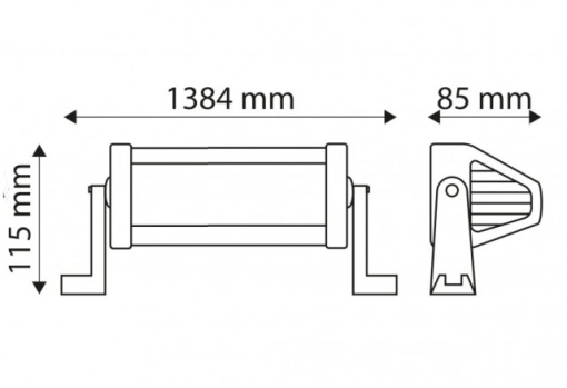 Proiector 100LED, 22500 Lm, 300W ,Combo - Img 2