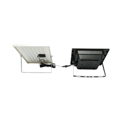 Proiector LED 100W, 6500K cu panou solar 8W, baterie LiFePO4 6000mAh si telecomanda IP67 Breckner Germany - Img 3