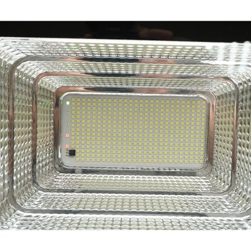 Proiector LED 200W, 6500K cu panou solar 12W, baterie LiFePO4 8000mAh si telecomanda IP67 Breckner Germany - Img 11