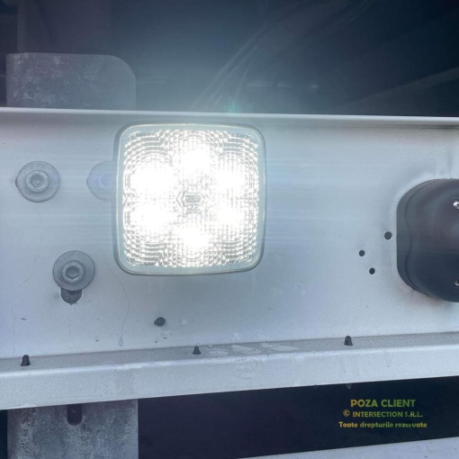 Proiector lucru 105x105, LED, 12-24V, 22W, 1600lm, 50°, CRK2C.54910 blister Wesem - Img 8