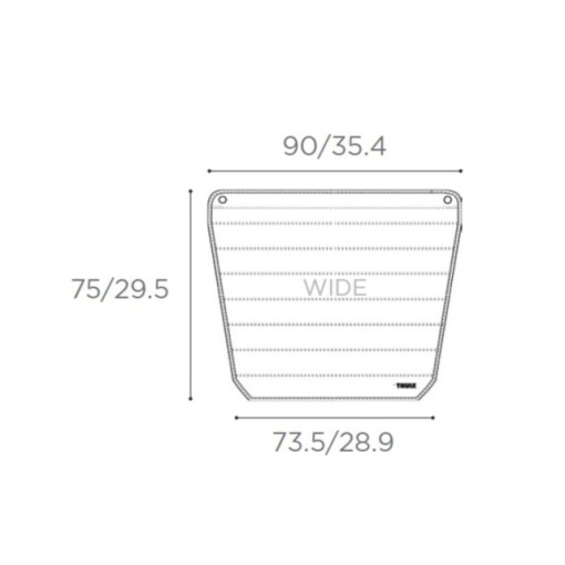 Protectie portbagaj pentru cusca auto caini Thule Allax Wide - Img 5