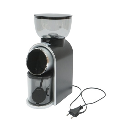 Rasnita electrica de cafea automata 150W, 220V, reglaj macinare 25 trepte, afisaj digital touch, bavuri conice, recipient boabe 250g - Img 4