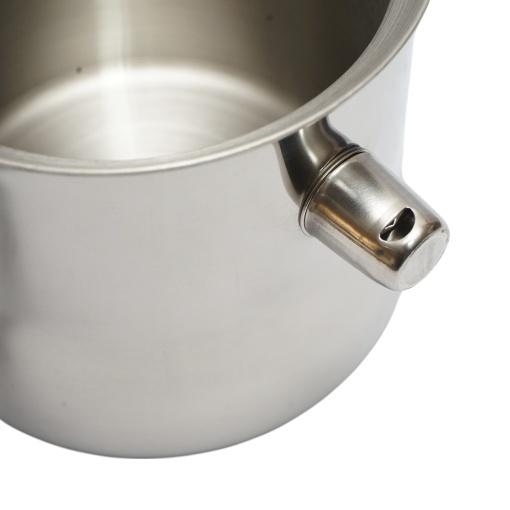 Recipient inox cu pereti dubli pentru topit ceara 1.5L - Img 5