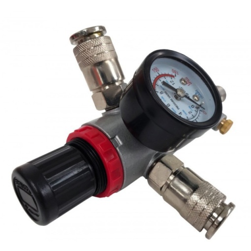 Regulator de presiune pentru compresor 3/8 inch VERKE - Img 2