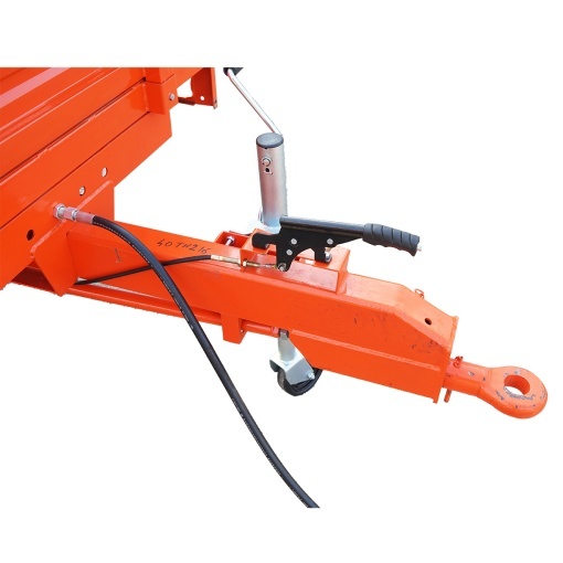 Remorca 1T basculabila cu instalatie electrica o singura osie si anvelope 185R14 - Img 3