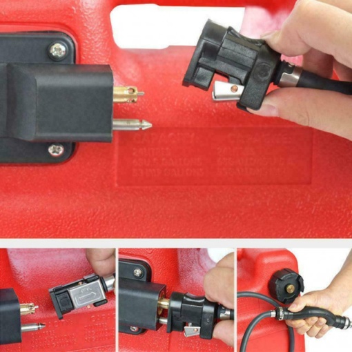 Rezervor benzina motor barca Yamaha (cu furtun inclus) 24L - Img 3