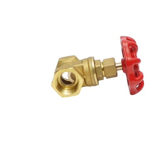 Robinet trecere din bronz 1/2, PN16 cu filet interior - Img 4