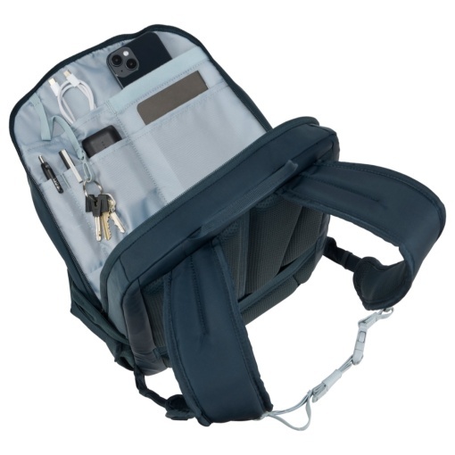 Rucsac urban cu compartiment laptop, Thule, EnRoute, 23L, Soft Blue/Darkest Blue - Img 6