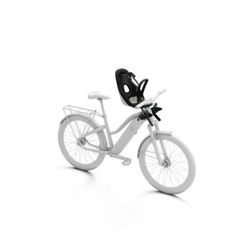 Scaun pentru copii, cu montare pe bicicleta in fata - Thule Yepp Nexxt 2 Mini Front mounted, Snow White - Img 6