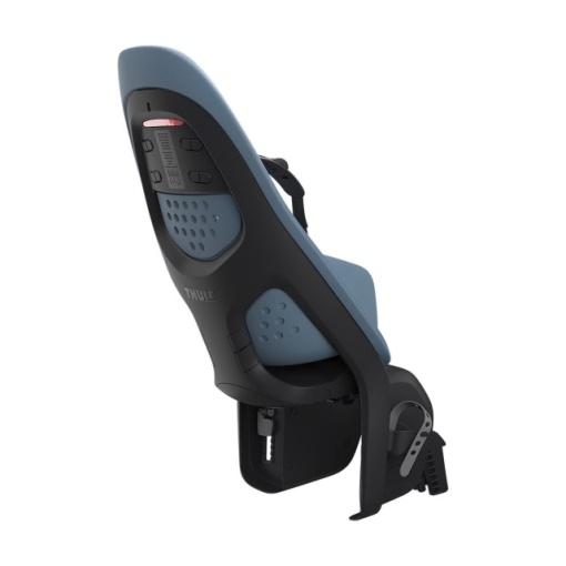 Scaun pentru copii, cu montare pe bicicleta in spate - Thule Yepp 2 Maxi Frame mounted, Aegean Blue - Img 2