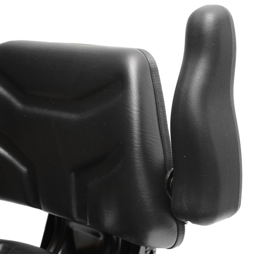 Scaun pentru tractor, negru, reglabil cu cotiera, latime sezut 485mm - Img 5