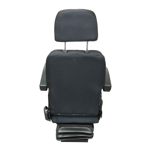 Scaun universal reglabil pe greutate 40-130Kg, cotiere si spatar rabatabil 50-90° pentru tractor, utilaje agricole, industriale, stivuitor - Img 3