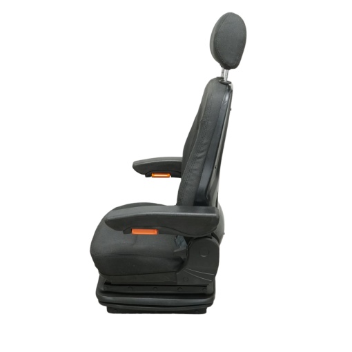 Scaun universal reglabil pe greutate 50-130Kg, cotiere si spatar rabatabil 50-90° pentru tractor, utilaje agricole, industriale, stivuitor - Img 2