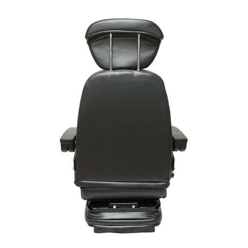Scaun universal reglabil pentru tractor cu centura de siguranta, cotiere si suspensie mecanica 840x600mm - Img 5