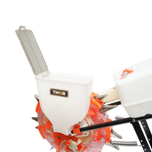 Semanatoare manuala cu 7 dinti, adancime semanare 8cm, rezervor seminte 4L, cutie fertilizare 12L THOR - Img 10