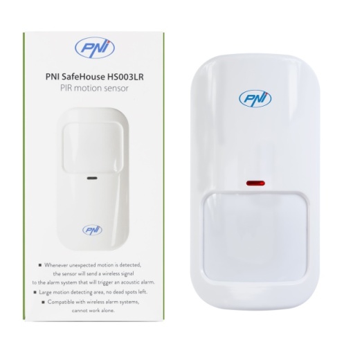 Senzor de miscare PIR PNI SafeHouse HS003LR fara fir pentru sisteme de alarma wireless - Img 8
