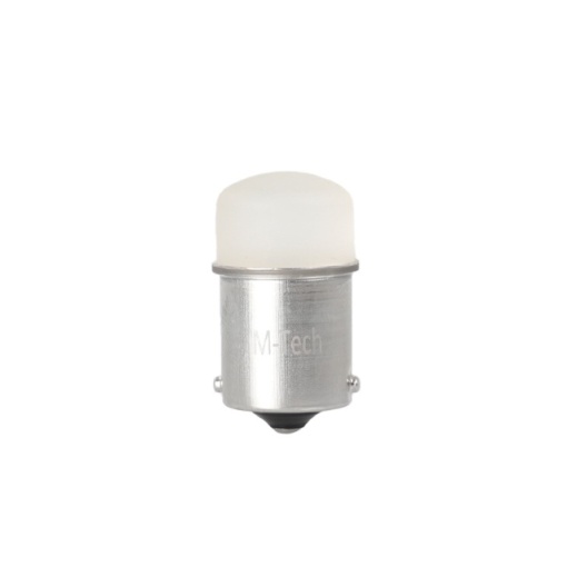 Set 2 becuri LED L033 - Ba15s 9LED SMD3014 alb - Img 2