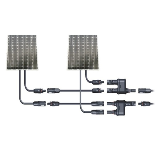 Set conector spliter PNI MC4 Y mama-tata pentru cablu solar 4-6 mm - Img 2