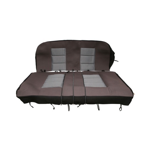 Set huse scaune universale gri negru - Img 4