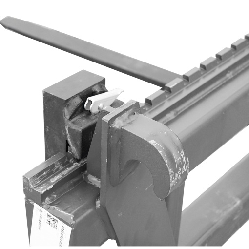 Set lame furci pentru paleti 80x40x1070mm complete cu cadru - Img 7