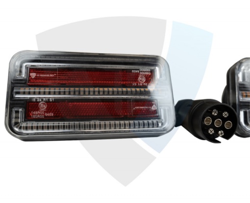 Set lampi spate cu semnalizare dinamica, led, fara fir - Img 7