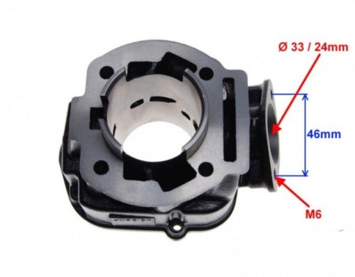 Set motor 2T scuter Aprilia RS, Derbi Senda 70cc (racire apa) <2006 - Img 3