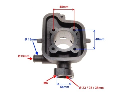 Set motor scuter 2T 50cc Peugeot Ludix (racire apa) - Img 2