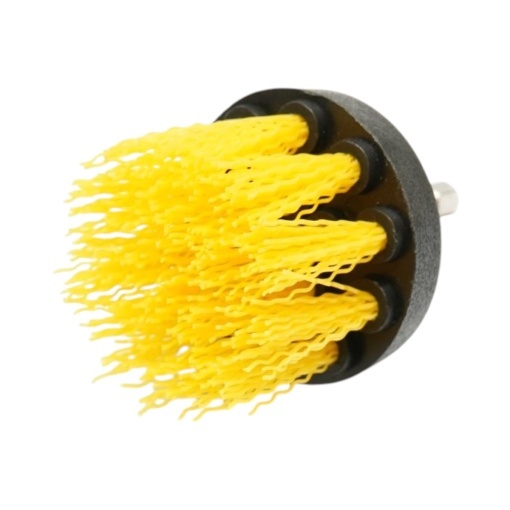 Set perii rotative pentru curatare si polisare cu bormasina 50mm, 90mm, 100mm, bureti polisare, pad-uri abrazive, suport Velcro, prelungitor, prindere 1/4 inch, 12 piese Breckner Germany - Img 10