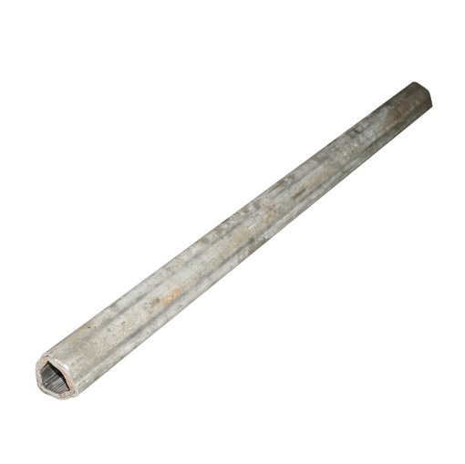 Set teava triunghiulara cardan seria T6 exterior 54 si interior 45 cruce 30,2x92 L=1m - Img 2