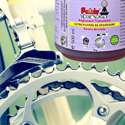 Solutie detergent degresare lant si sistem transmisie biciclete FDT 500ml - Img 3