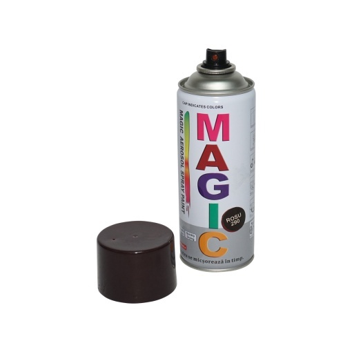 Spray vopsea Magic rosu 290 (visiniu) 450 ml - Img 3