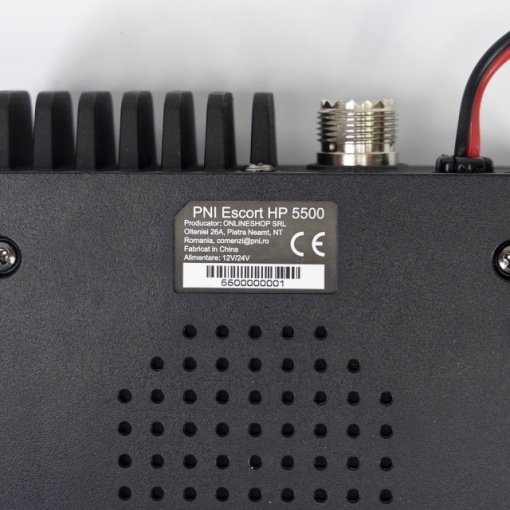 Statie radio CB PNI Escort HP 5500, multistandard, 4W, AM-FM, 12V/24V, ASQ, RF Gain, mufa de bricheta inclusa - Img 8