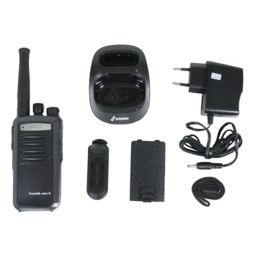 Statie radio PMR portabila Stabo Freetalk Com II, 16 canale, CTCSS, DCS, Squelch, 1 buc 20260 - Img 4