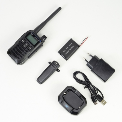 Statie radio portabila PNI DMR R45, digital si analogic, 446MHz, 16 canale digitale si 99 canale analogice, functie inregistrare voce, baterie Li-Ion 2000mAh - Img 4