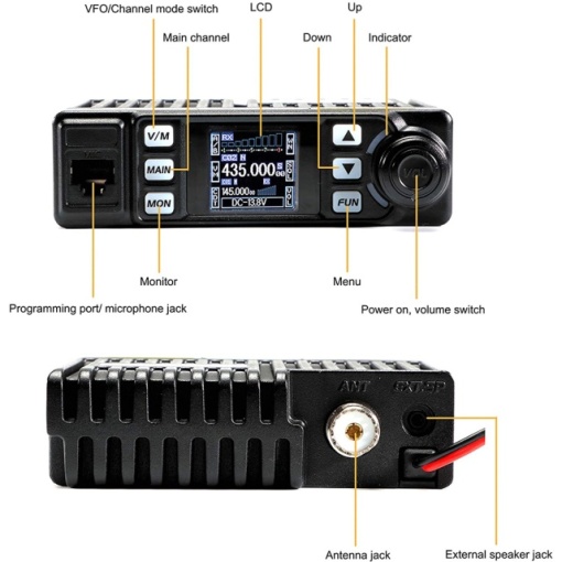 Statie radio VHF/UHF PNI Anytone AT-779UV dual band 144-146MHz/430-440Mhz - Img 7