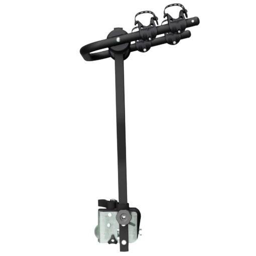 Suport 2 biciclete Peruzzo Arezzo 667/N cu prindere pe carligul de remorcare, Negru - Img 4