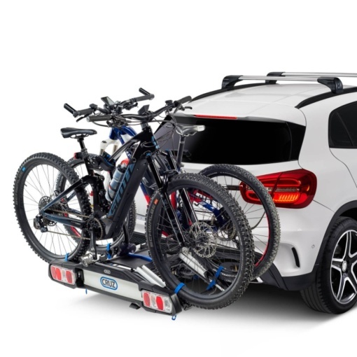 Suport biciclete Cruz Pivot eBike R3 940-509 cu prindere pe carligul de remorcare, pentru 2 biciclete electrice, 13 pini - Img 2