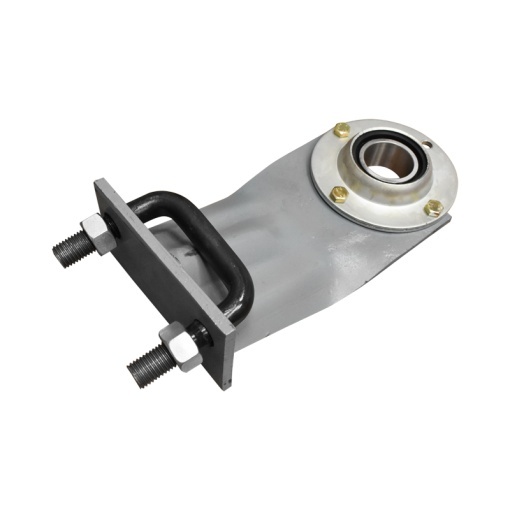 Suport si brida M24 complet din tabla cu lagar si rulment UC511 - Img 3