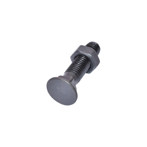 Surub brazdar PP4 cap patrat si piulita M14x60 (cormana) - Img 3