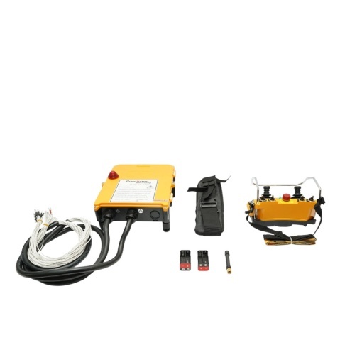 Telecomanda industriala wireless 24V-500V AC/DC cu joystick dublu si butoane IP65 Breckner Germany - Img 2